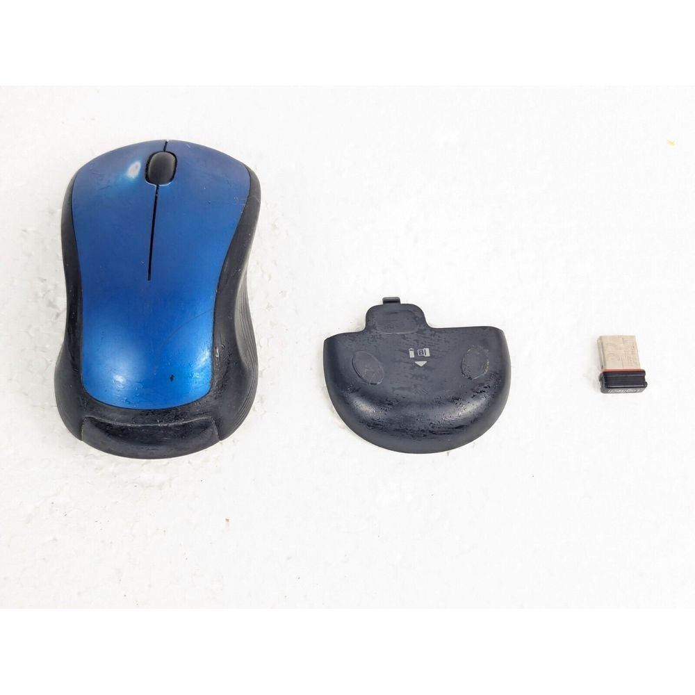 Logitech M310 Wireless Ambidextrous Optical Mouse,‎ Peacock Blue